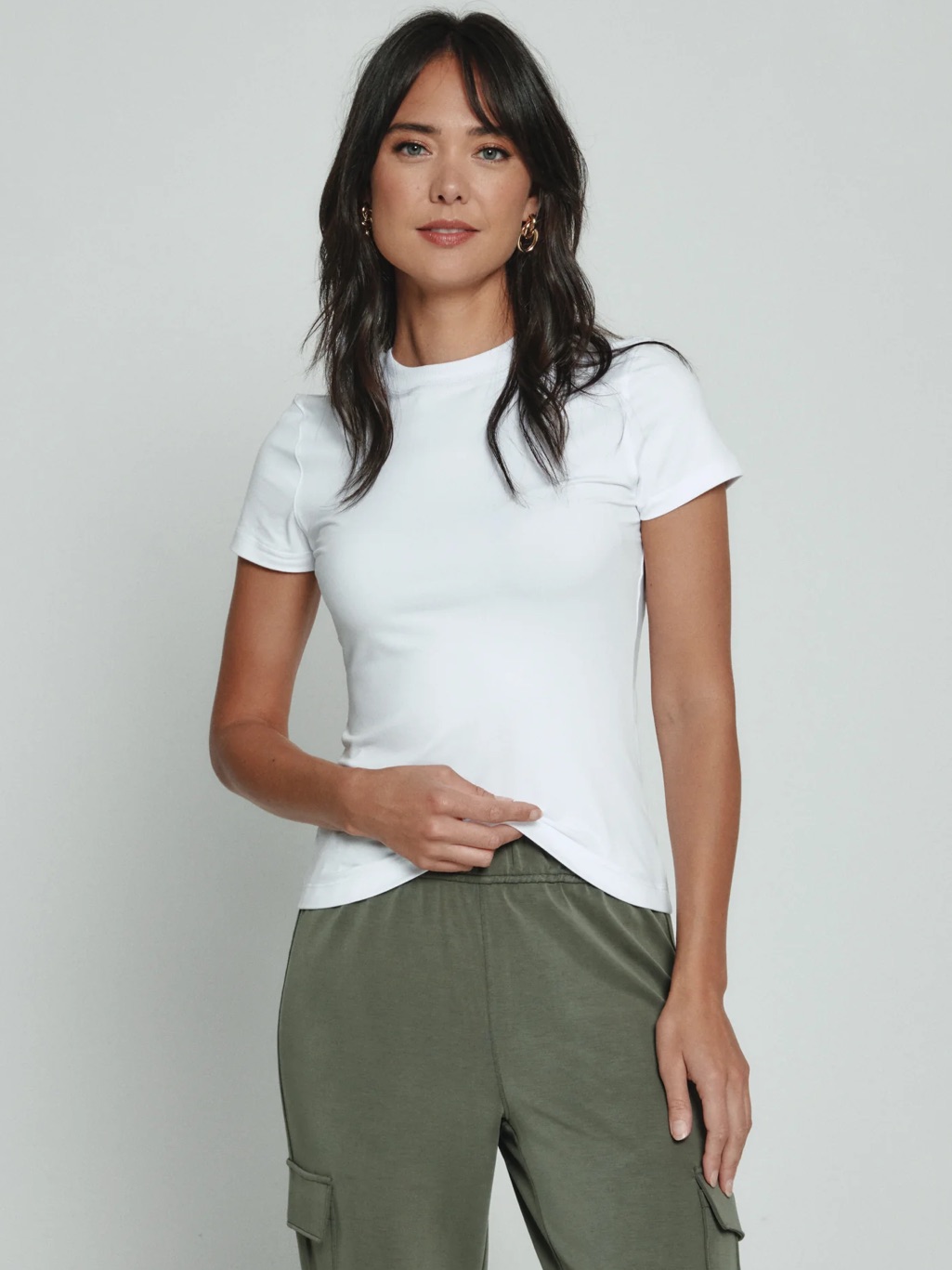 7diamonds Core Classic White Short Sleeve Crewneck Tee